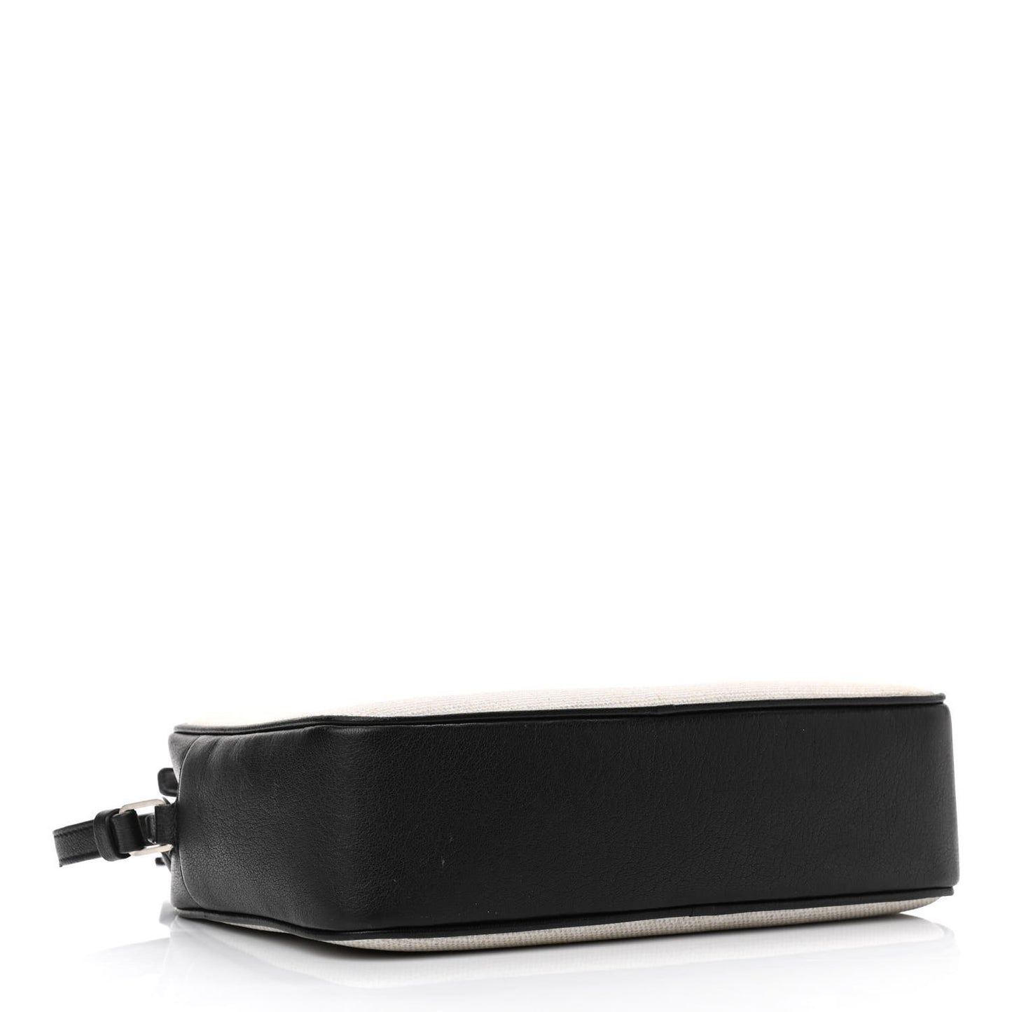 Linen Canvas Monogram Lou Camera Bag Black