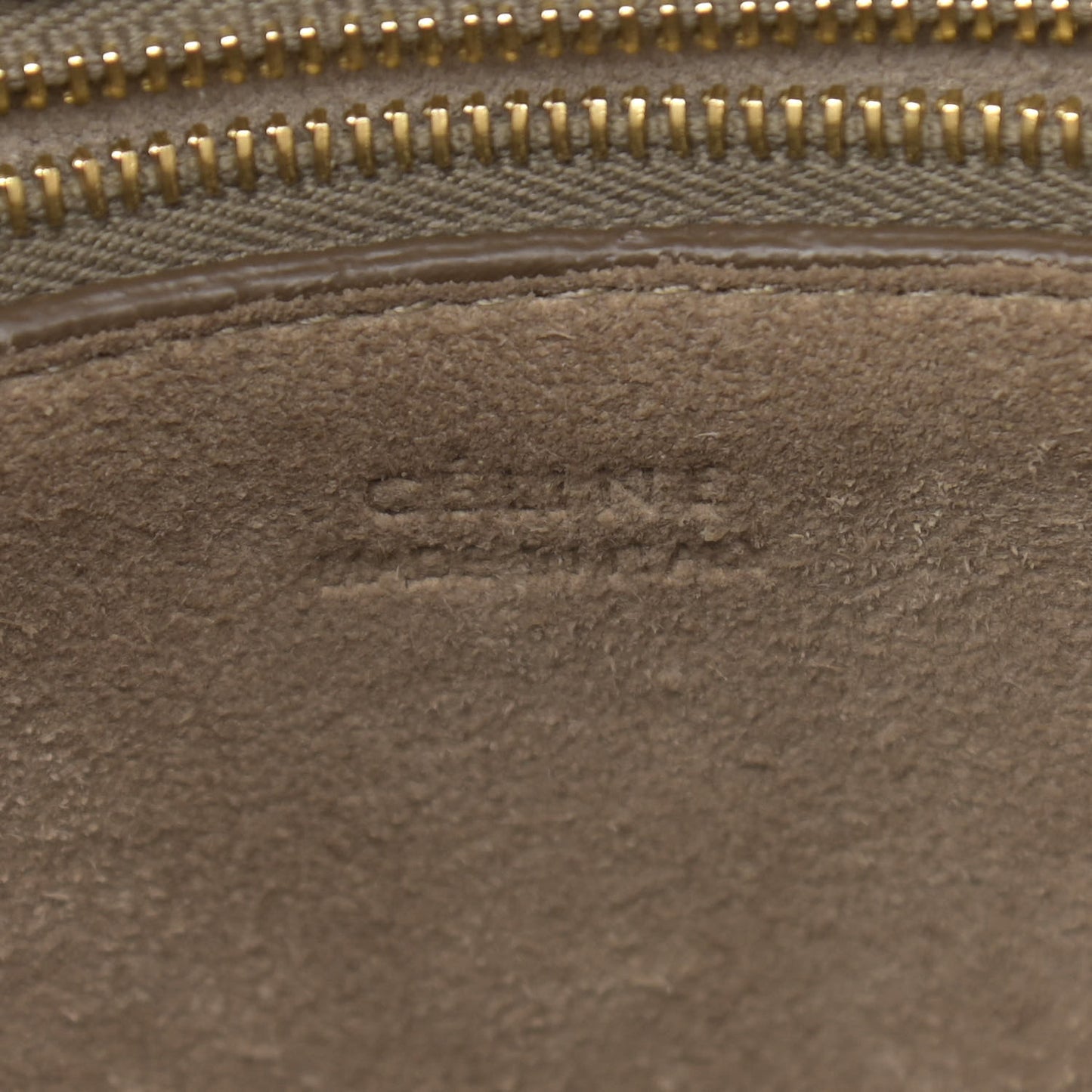 Soft Grained Calfskin Sangle Bucket Bag Taupe