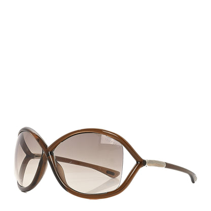 Tom Ford Acetate Whitney Crossover Sunglasses TF9 Brown 1 of 7