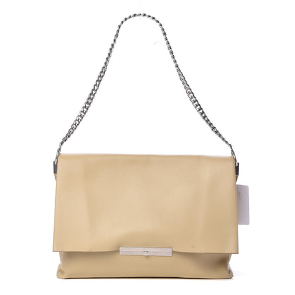 Celine Smooth Calfskin Blade Chain Flap Vanilla 1 of 14