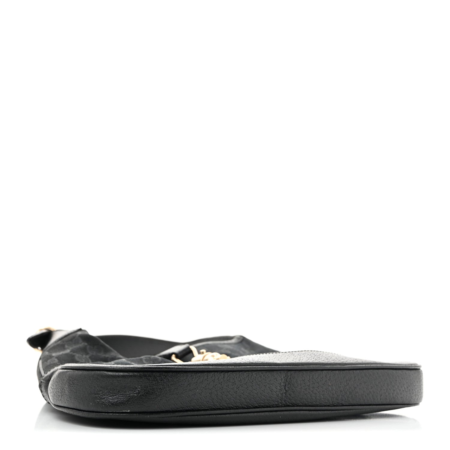 Gucci Monogram Small Jackie O Hobo Black 4 of 13