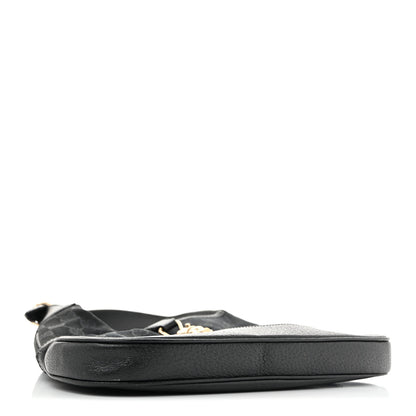 Gucci Monogram Small Jackie O Hobo Black 4 of 13