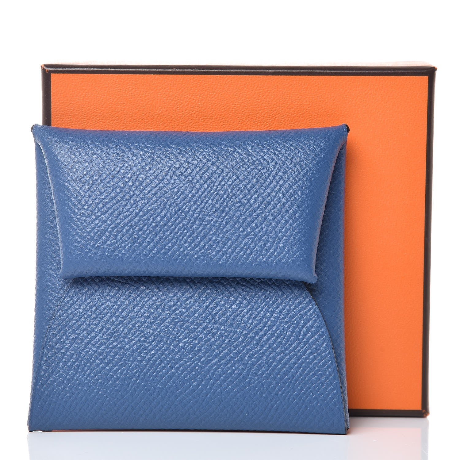 Hermes Epsom Bastia Coin Purse Bleu Agate 9 of 9