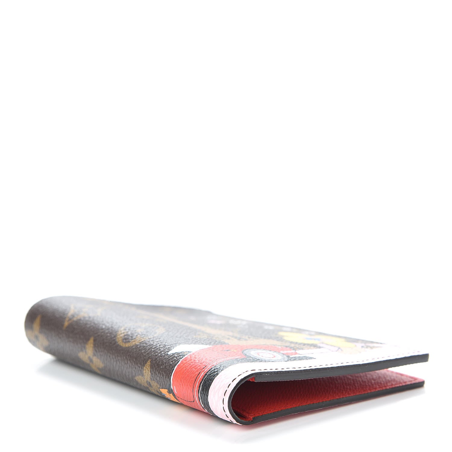 Louis Vuitton Monogram 2019 Christmas Animation Passport Cover Rouge 4 of 8