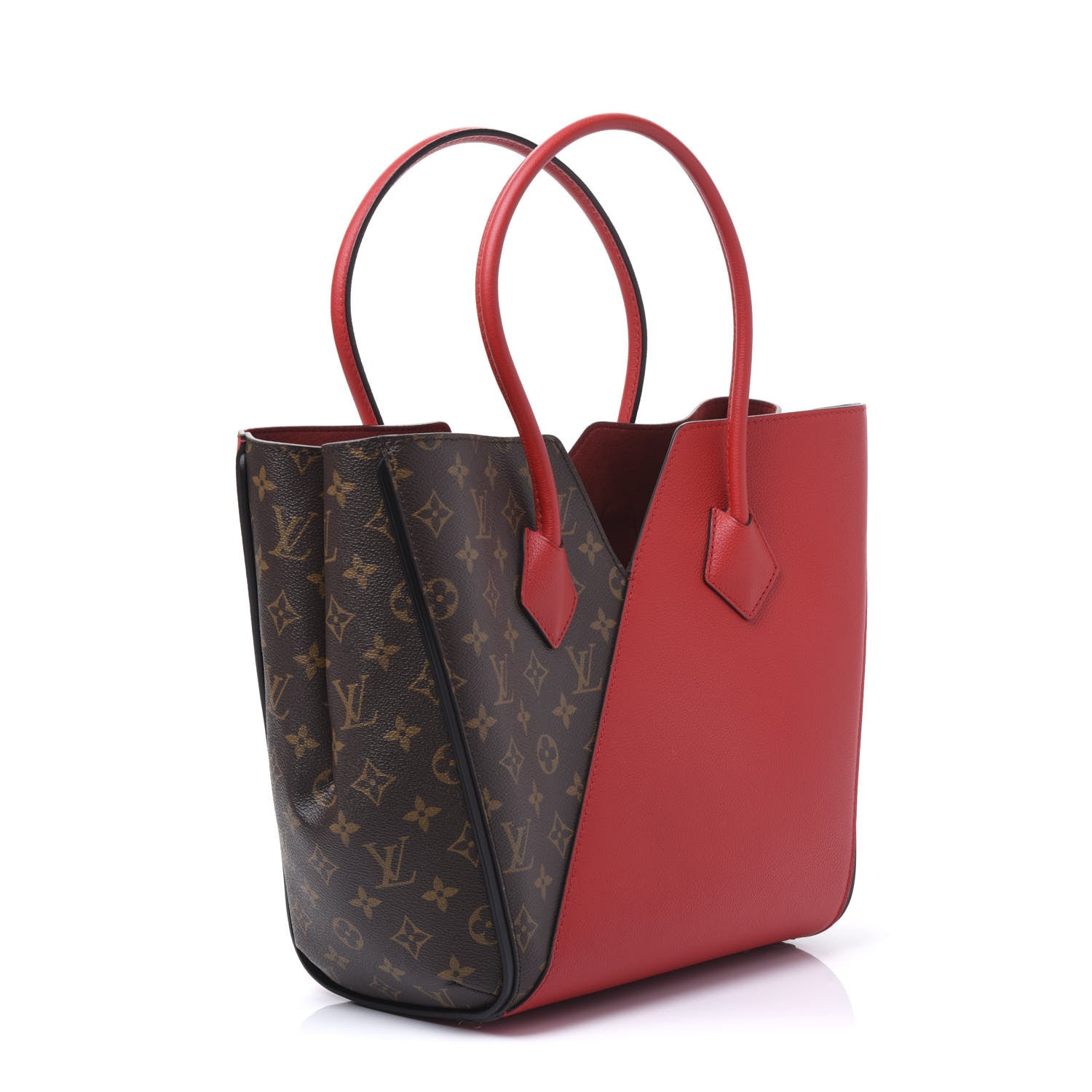 Louis Vuitton Calfskin Monogram Kimono Tote Cherry 2 of 9