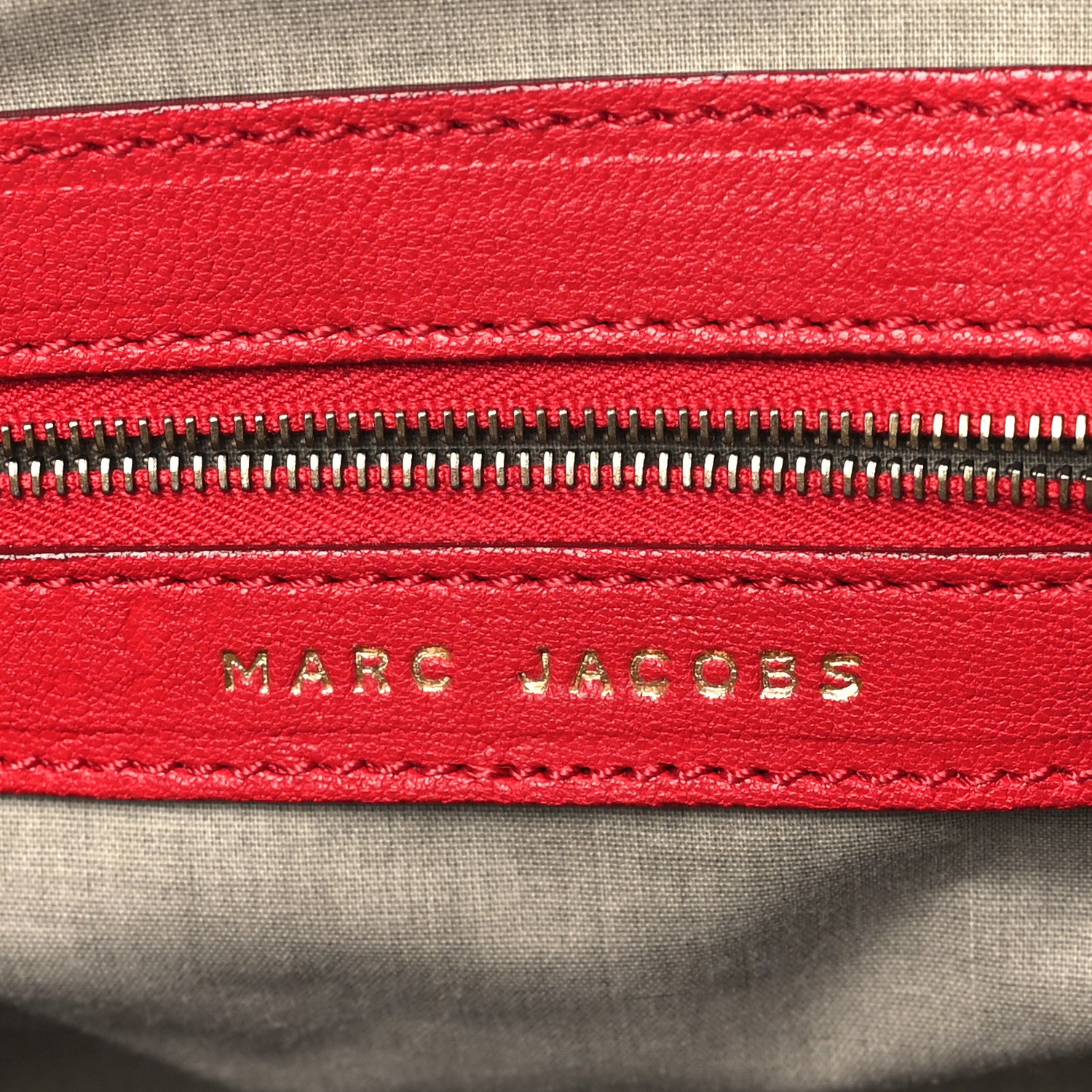 Marc Jacobs Calfskin Quilted Little Stam Red 6 of 12