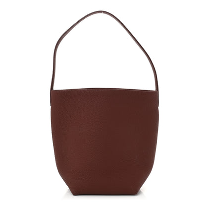 The Row Grained Calfskin Small N/S Park Tote Cognac 1 of 9