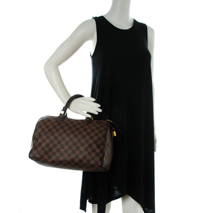 Louis Vuitton Damier Ebene Speedy 30 2 of 7