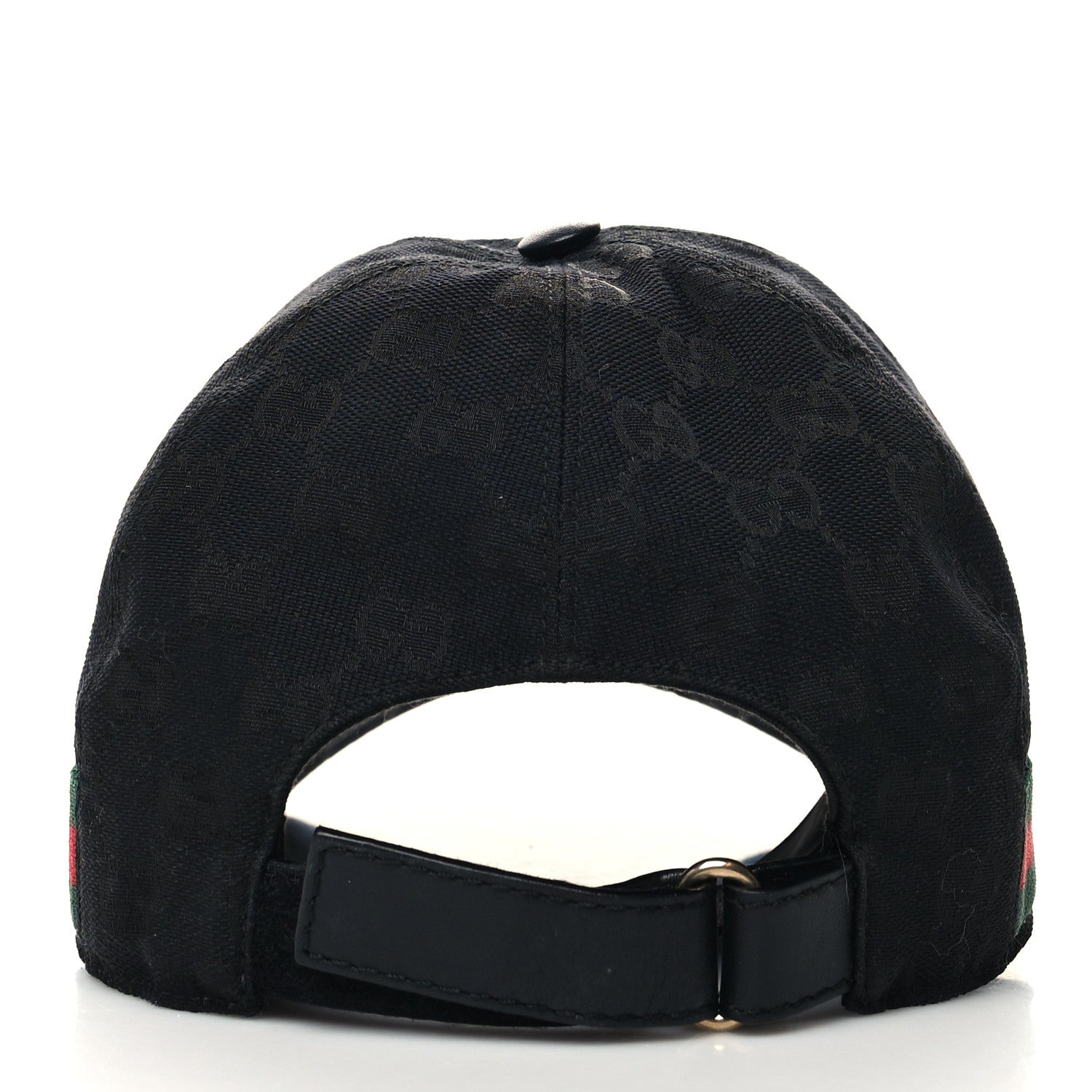 Gucci Monogram Web Baseball Hat S Black 4 of 8
