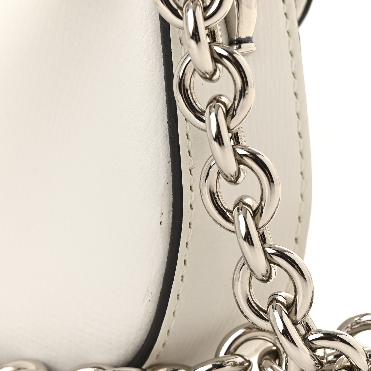 Gucci Demetra Mini Horsebit 1955 Asymmetric Shoulder Bag Great White 12 of 12