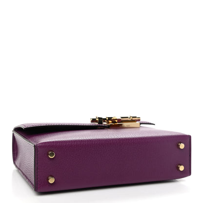 Hermes Chevre Chamkila Mini Verrou Chaine Bag Anemone 4 of 9