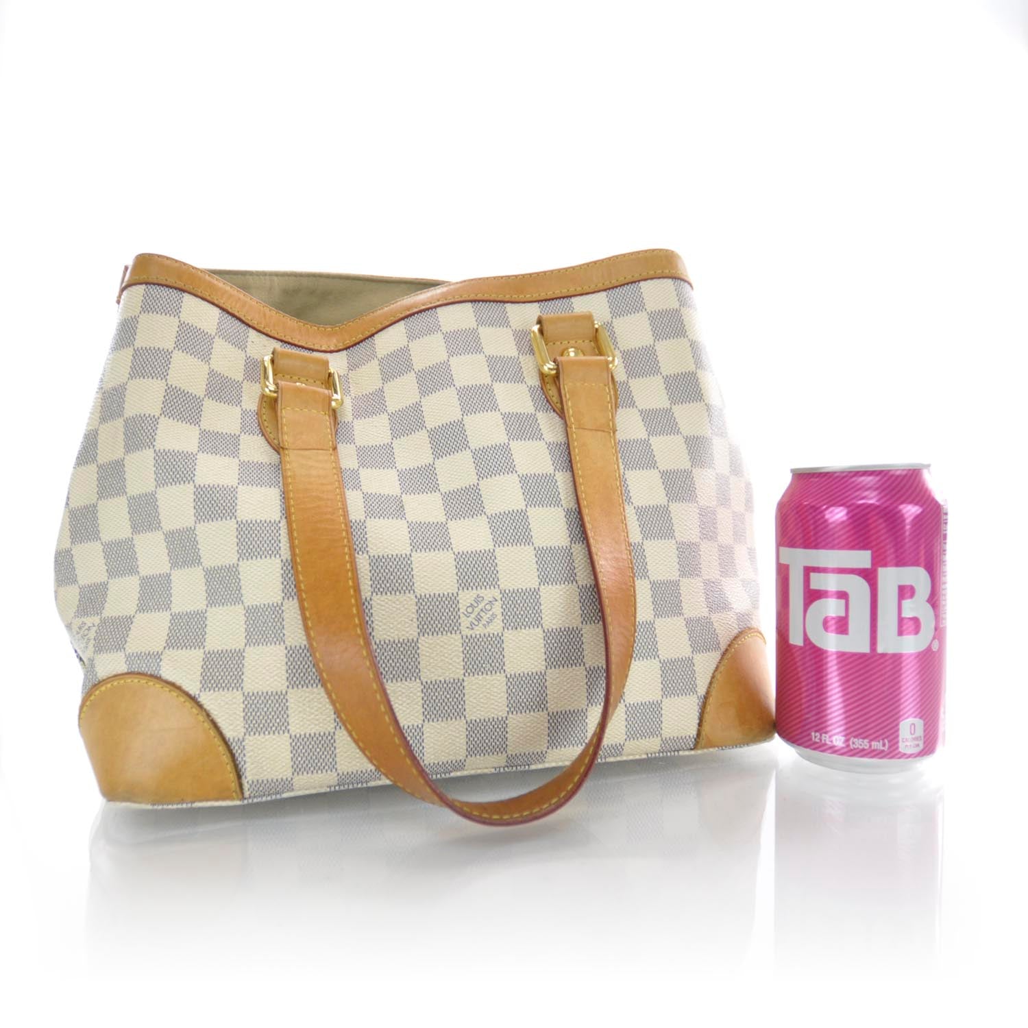 Louis Vuitton Damier Azur Hampstead MM 3 of 12