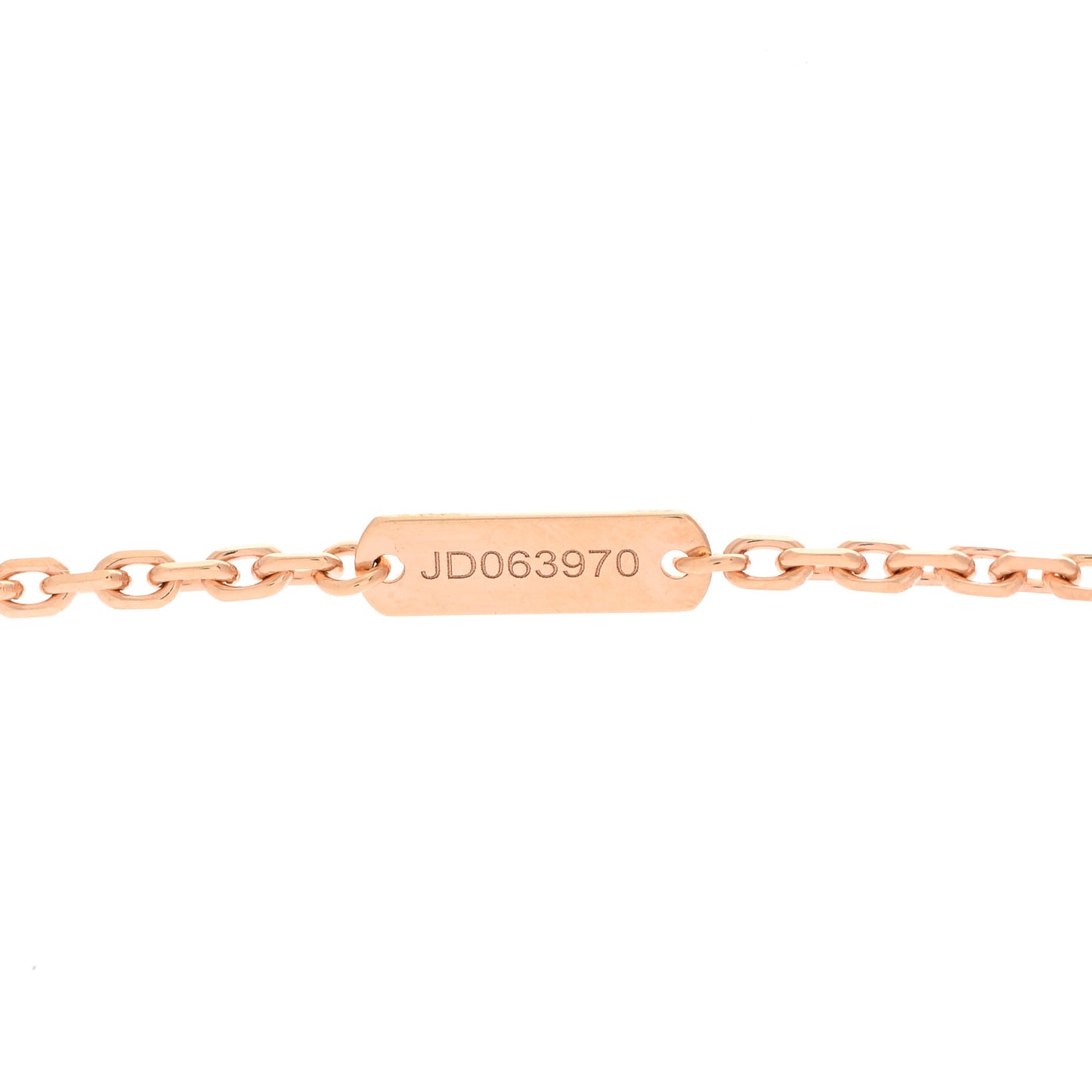 18K Rose Gold Gray Mother of Pearl Magic Alhambra Long Necklace