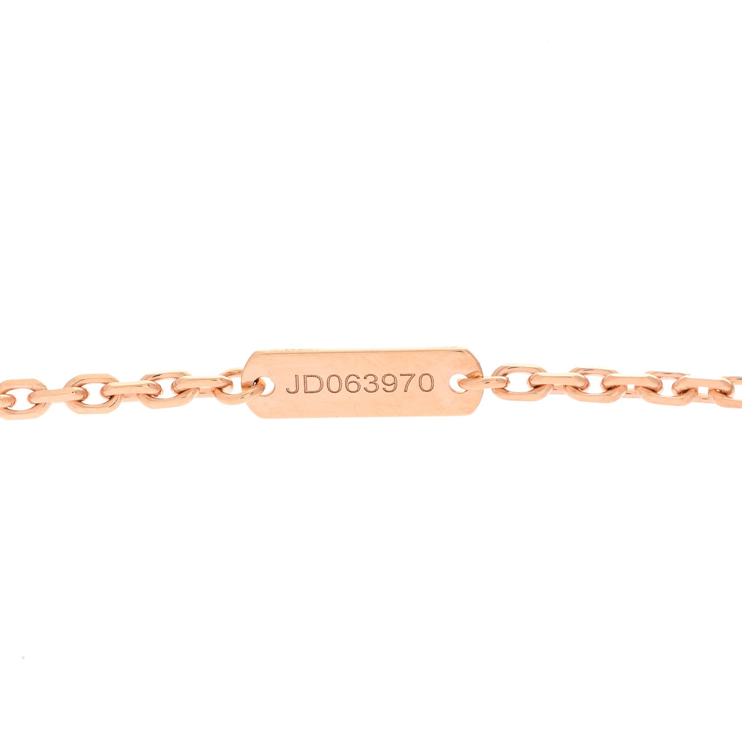 Van Cleef & Arpels 18K Rose Gold Gray Mother of Pearl Magic Alhambra Long Necklace 4 of 6
