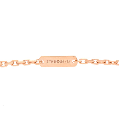 Van Cleef & Arpels 18K Rose Gold Gray Mother of Pearl Magic Alhambra Long Necklace 4 of 6