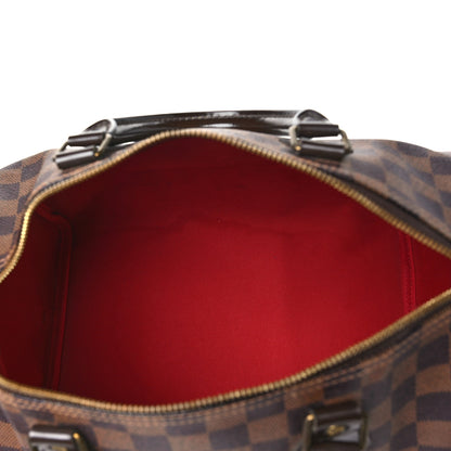 Louis Vuitton Damier Ebene Speedy Bandouliere 30 5 of 9