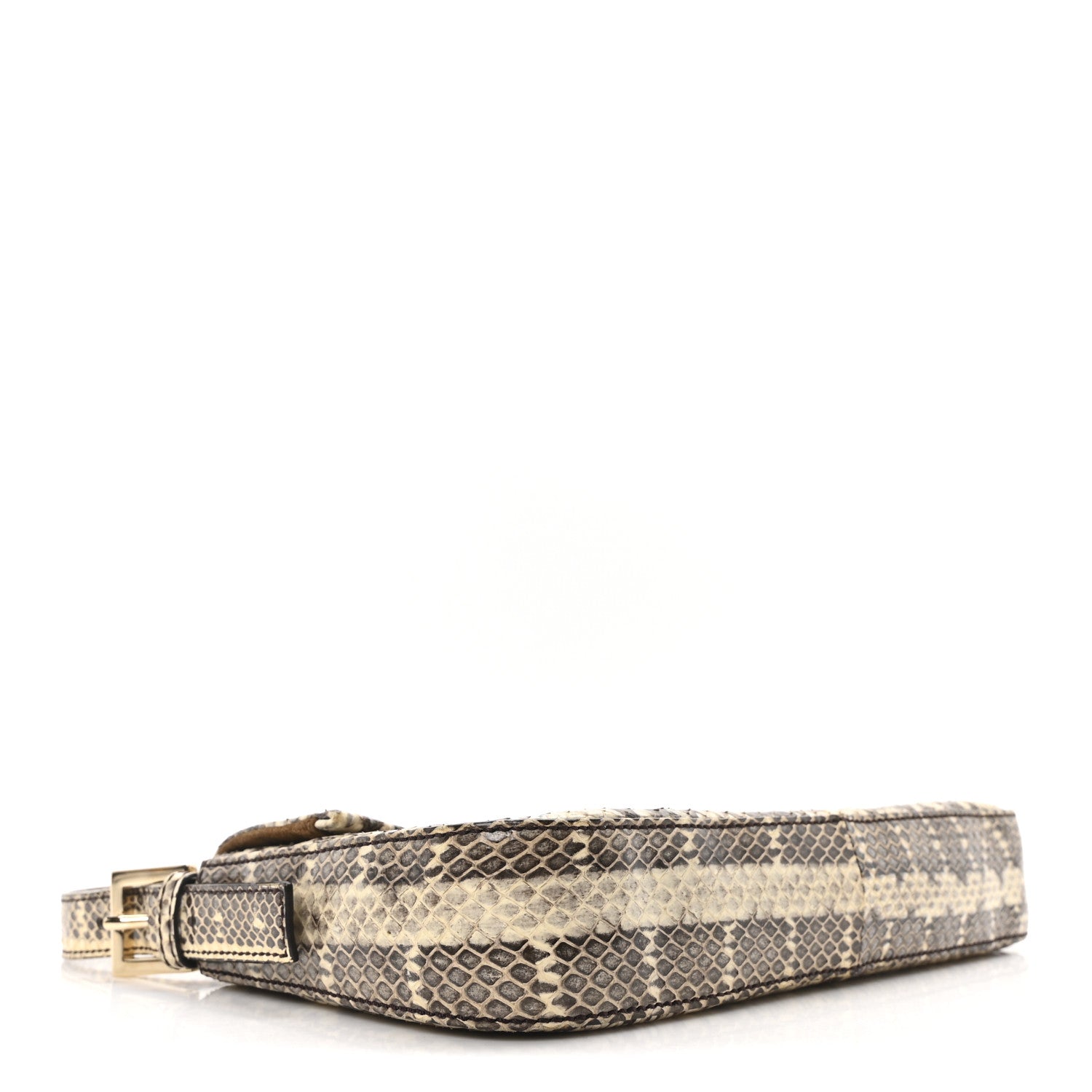 Fendi Snakeskin Baguette Natural 4 of 10