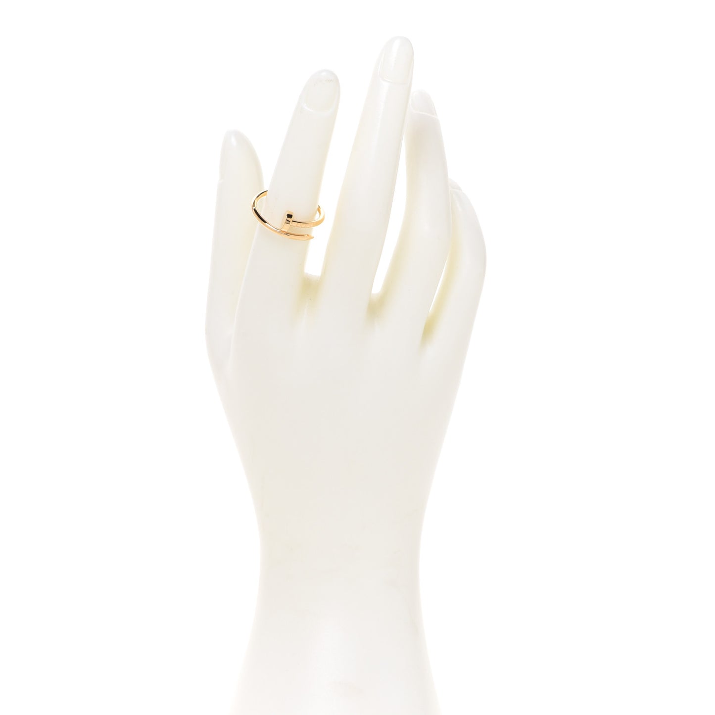 18K Yellow Gold Small Juste Un Clou Ring 56 7.5