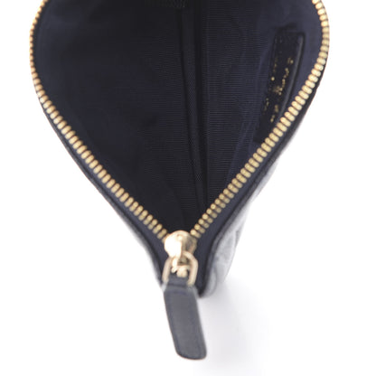 Chanel Caviar Quilted Small Cosmetic Case Navy Blue 5 of 8