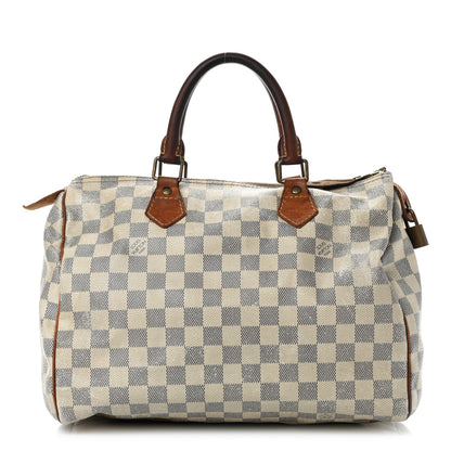 Louis Vuitton Damier Azur Speedy 30 1 of 15