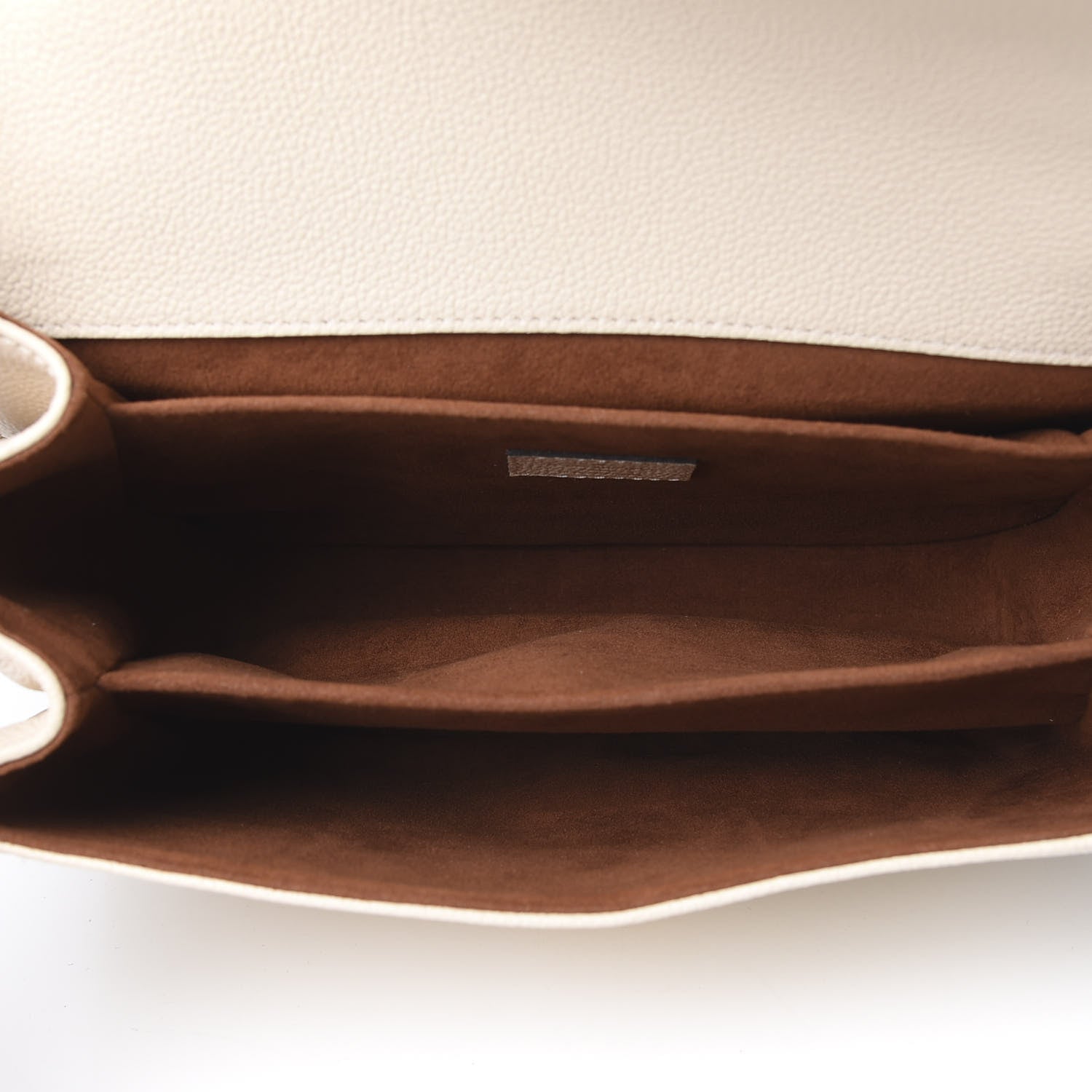 Louis Vuitton Empreinte Braided Pochette Metis Creme Beige Caramel 4 of 10