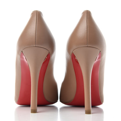 Christian Louboutin Nappa Apostrophy 100 Pumps 36 Nude 7 of 10