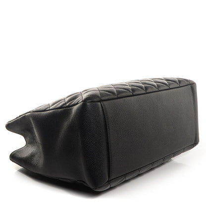 Chanel Caviar Grand Shopping Tote GST Black 4 of 7