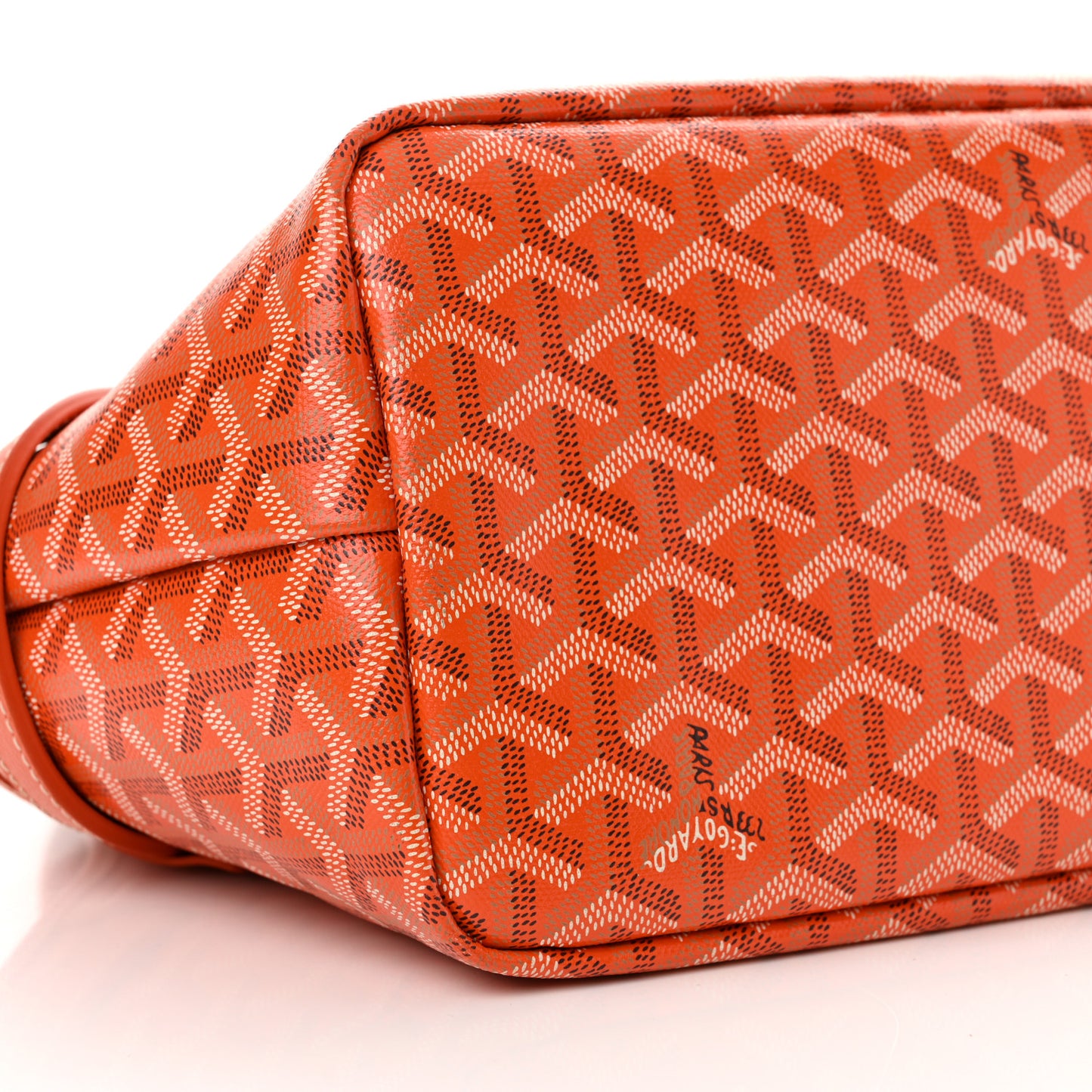 Goyardine Chien Gris Bag Orange