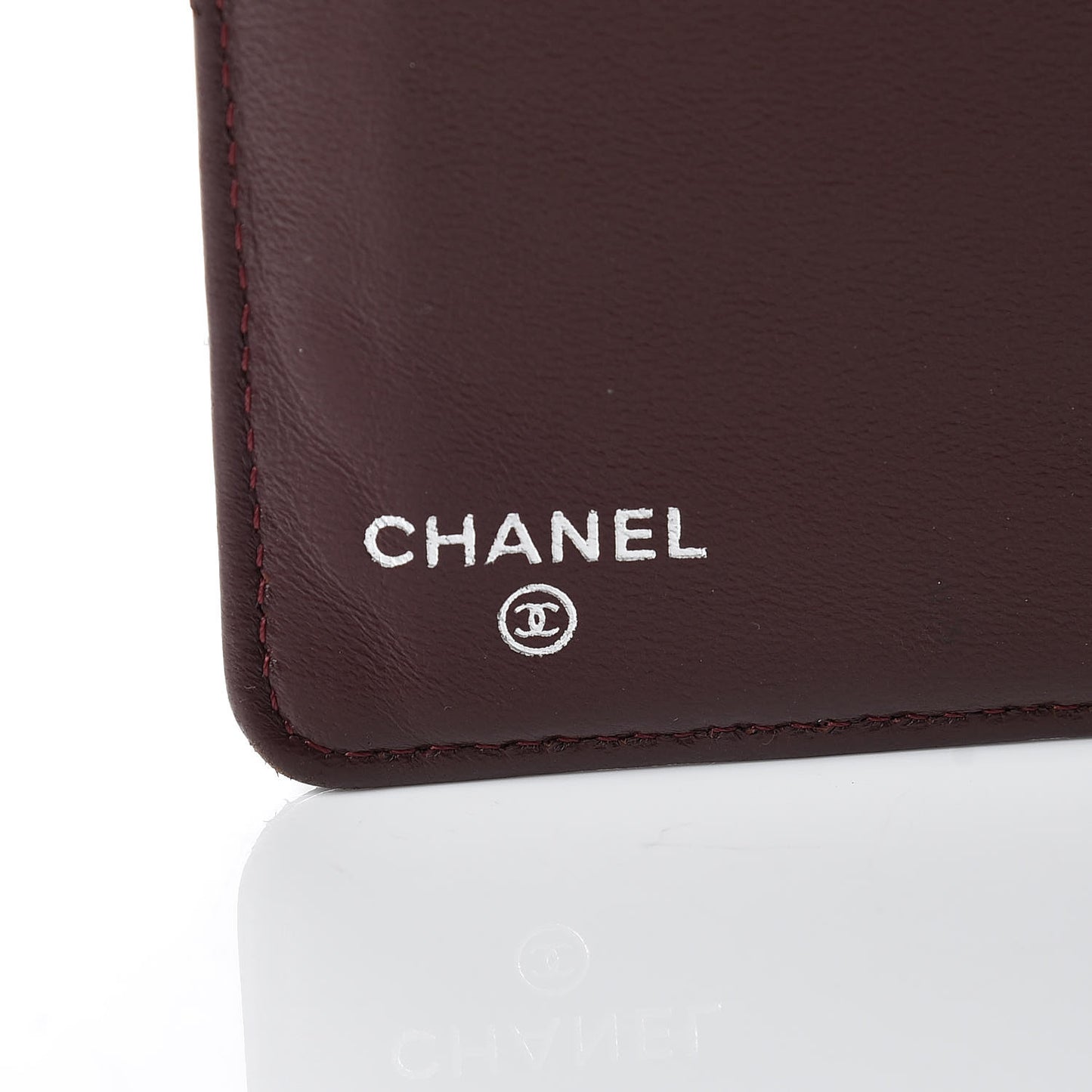 Lambskin Quilted Yen Wallet Black
