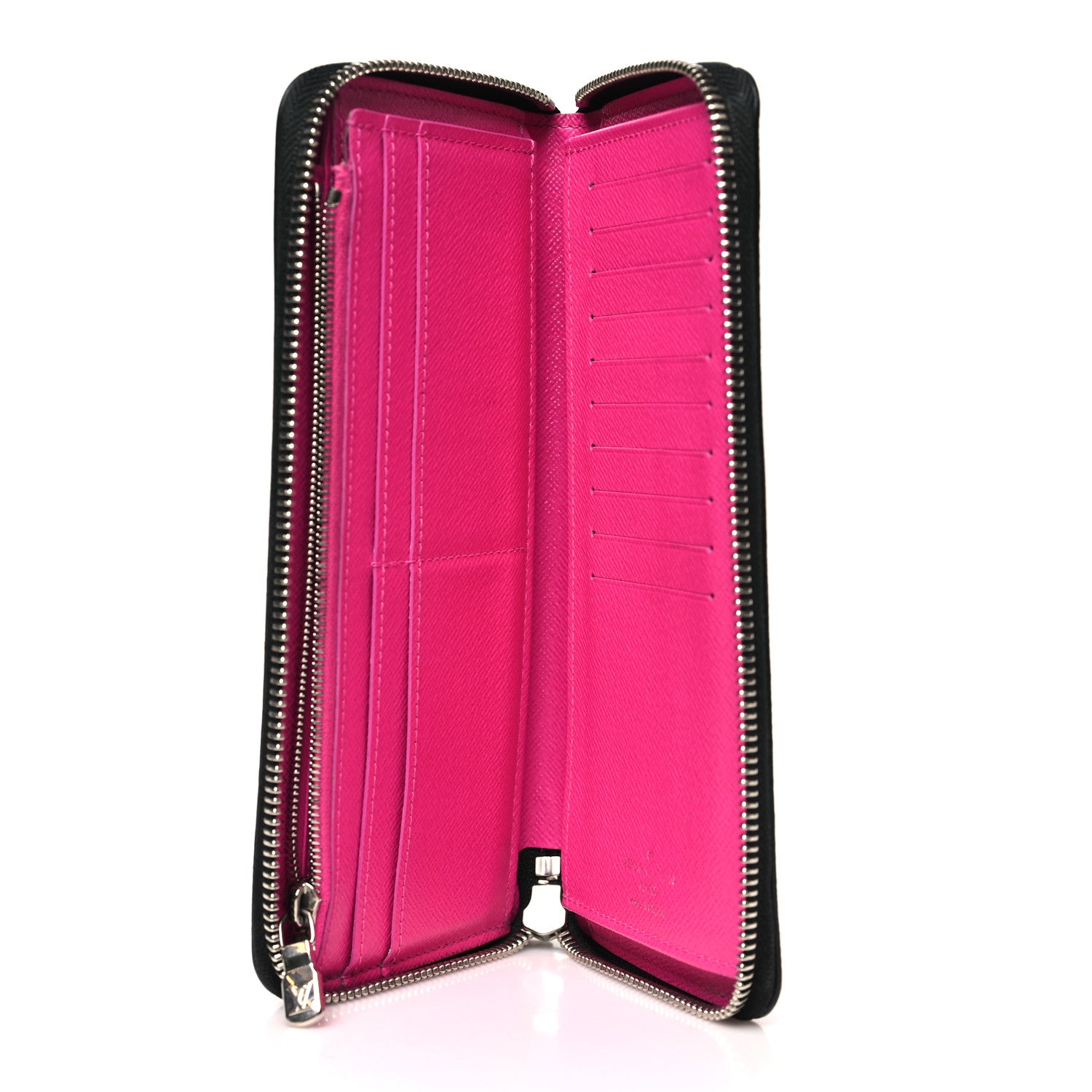 Louis Vuitton Taigarama Vertical Zippy Wallet Fuchsia 5 of 9