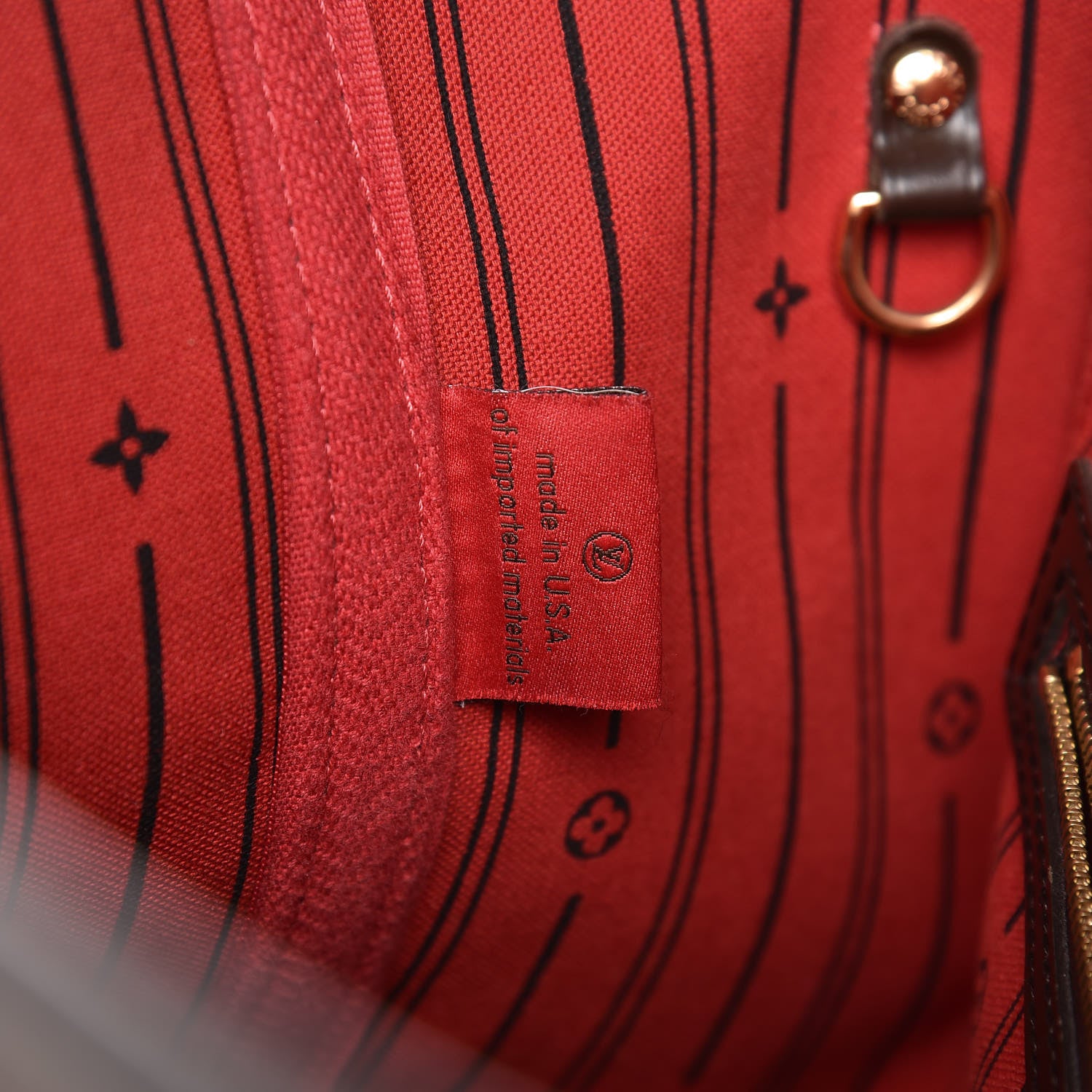 Louis Vuitton Damier Ebene Neverfull MM 7 of 13