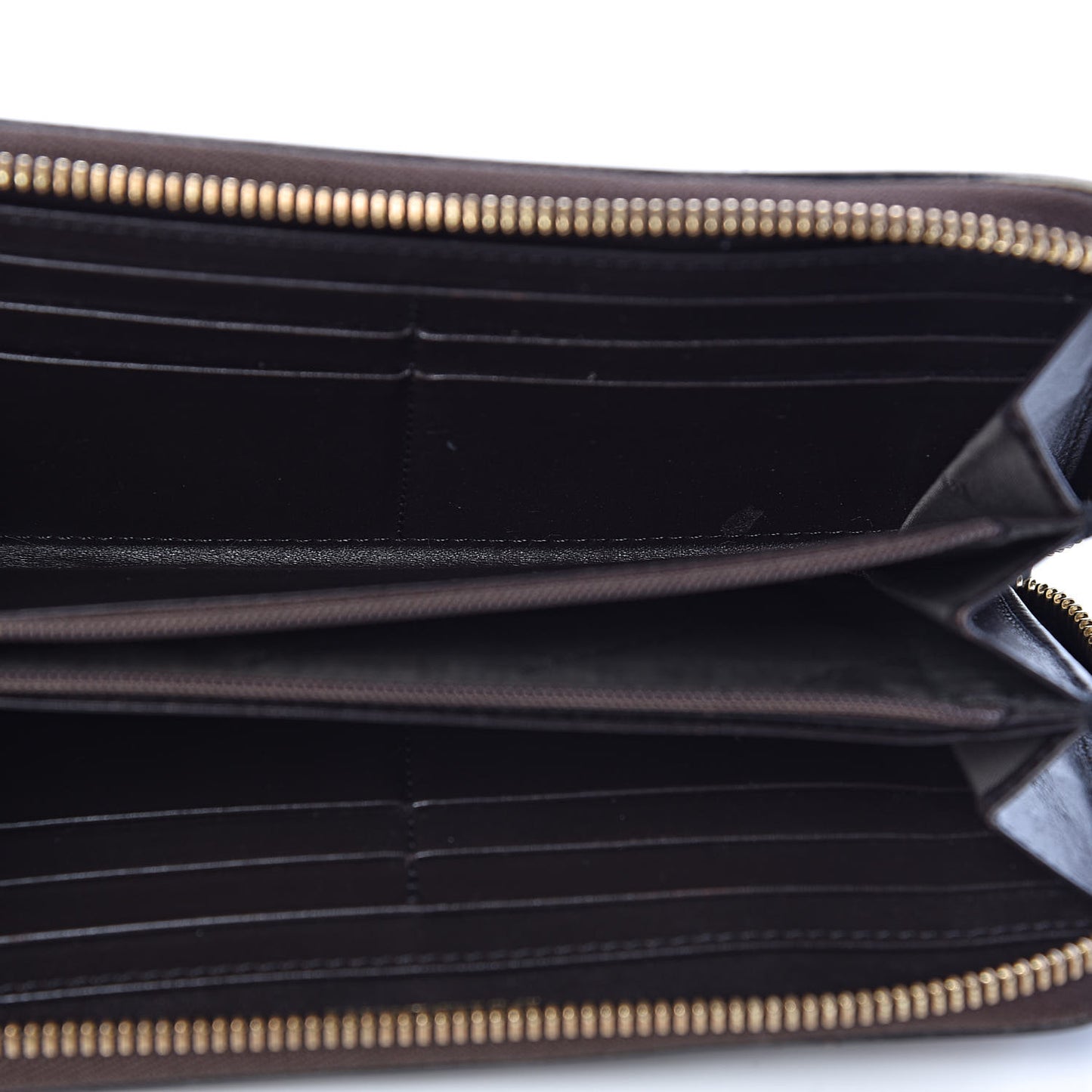 Haymarket Check Large Ziggy Zip Around Wallet Chocolate