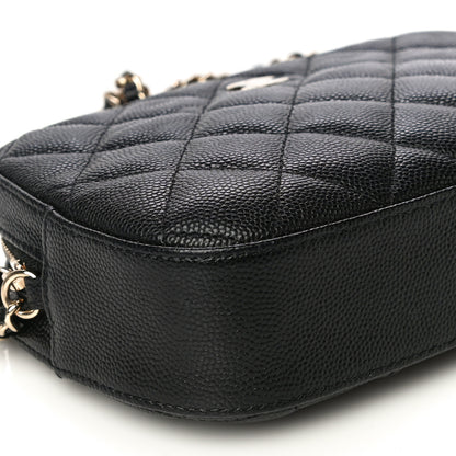 Chanel Caviar Quilted Vanity With Chain Black 9 of 11