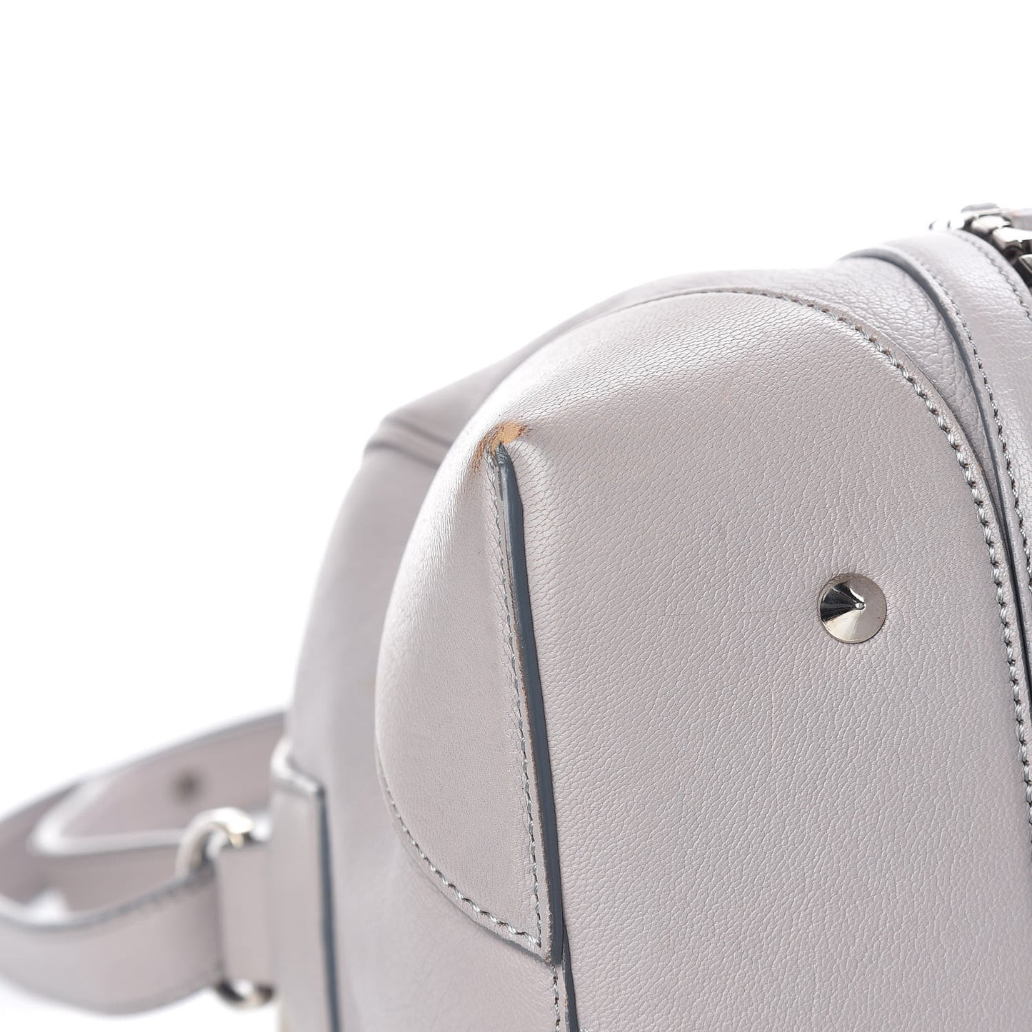 Sugar Goatskin Medium Chain Animation Lucrezia Grey