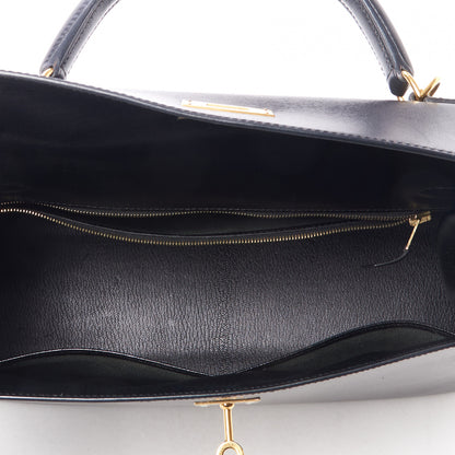 Hermes Box Kelly Sellier 32 Black 8 of 36