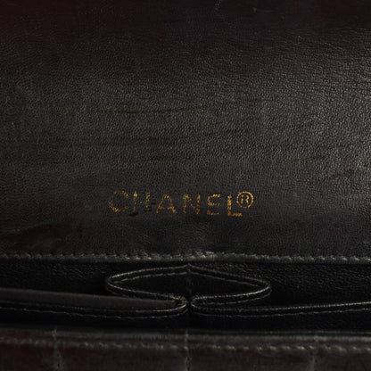 Chanel Lambskin East West Chocolate Bar Flap Black 6 of 9