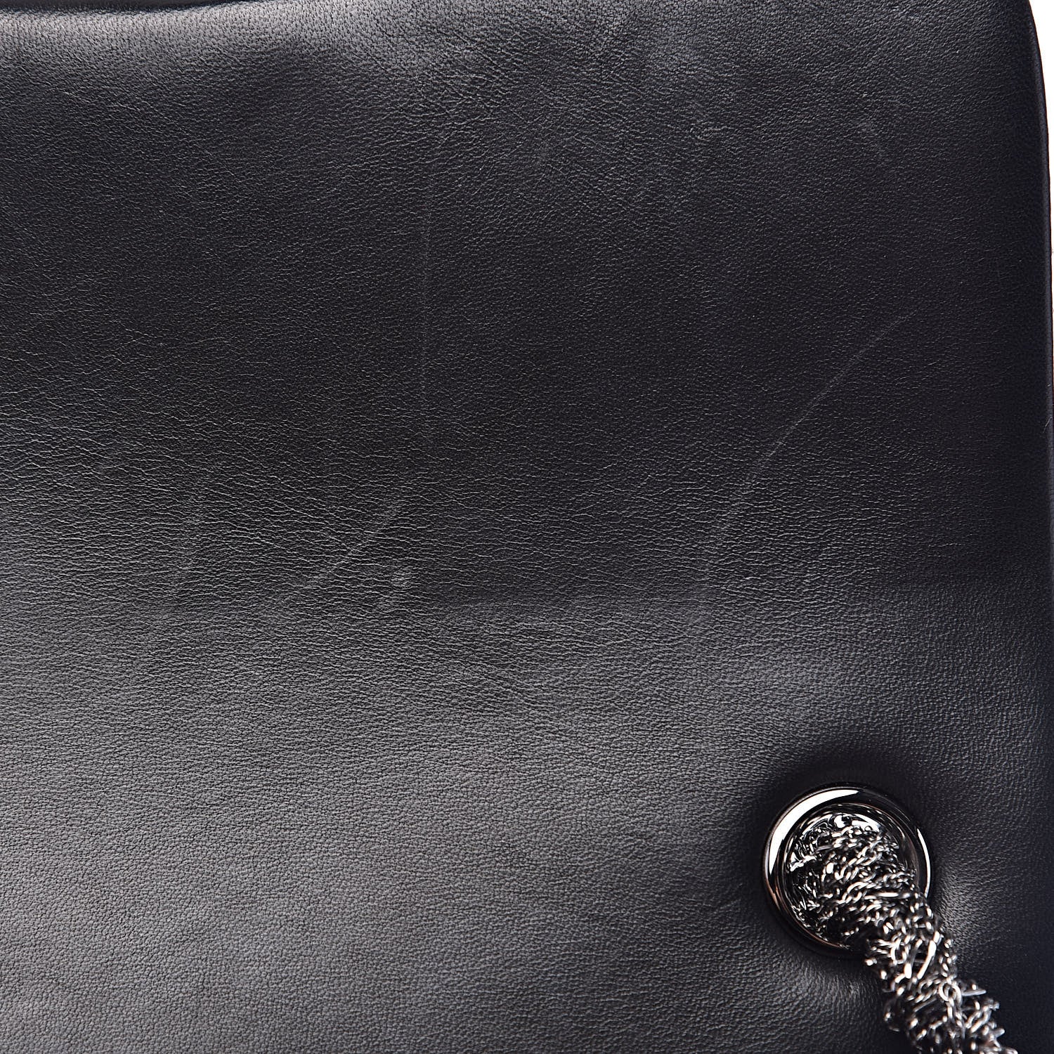 Chanel Lambskin Quilted Medium Westminster Pearl Flap Black 16 of 17