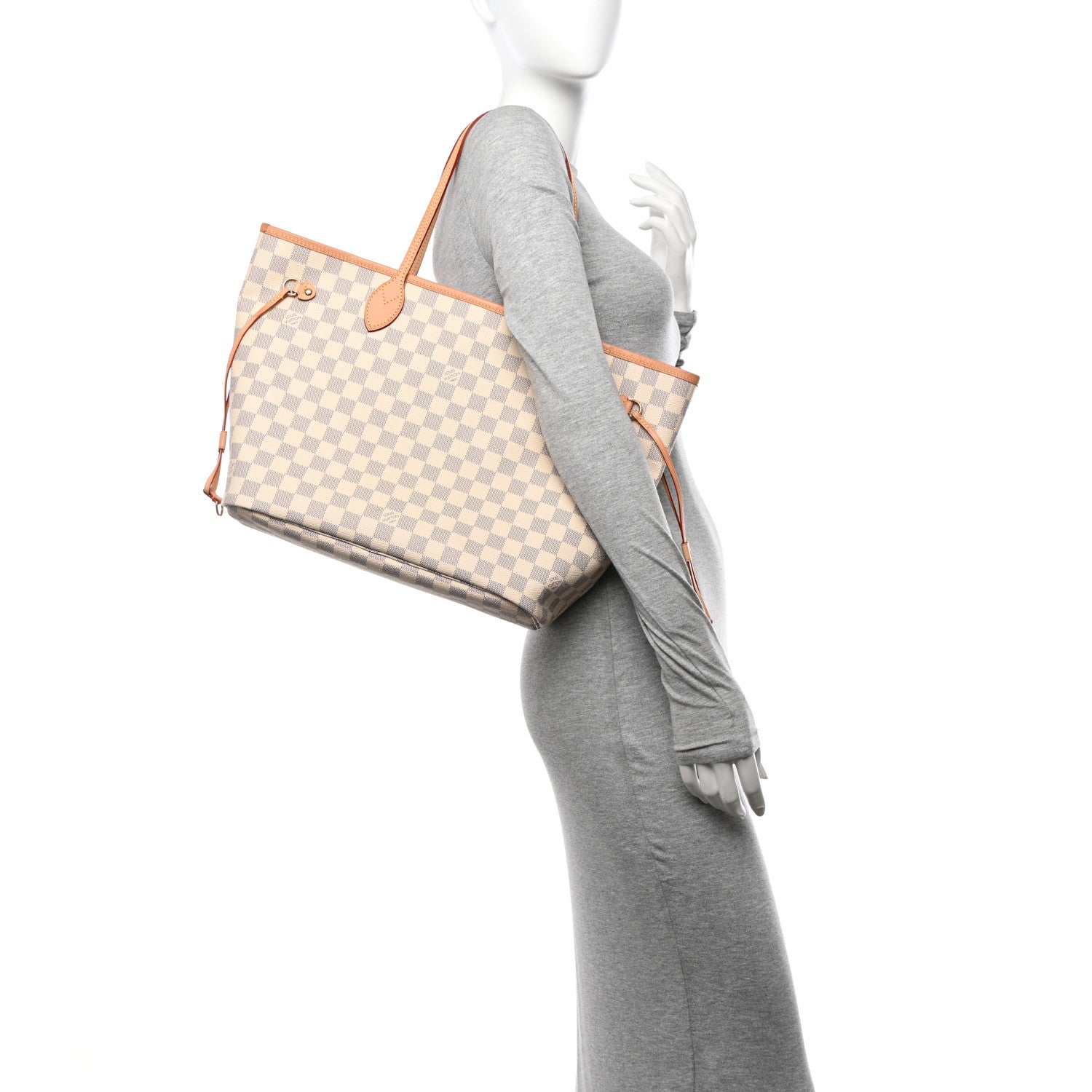 Louis Vuitton Damier Azur Neo Neverfull MM 2 of 11