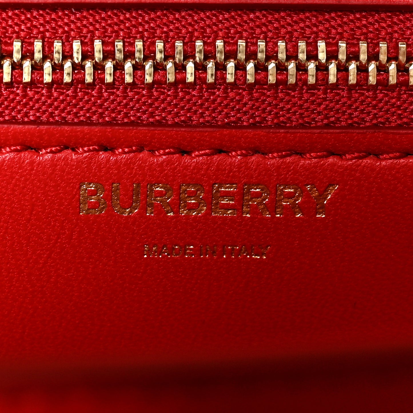 Calfskin Medium TB Bag Bright Red