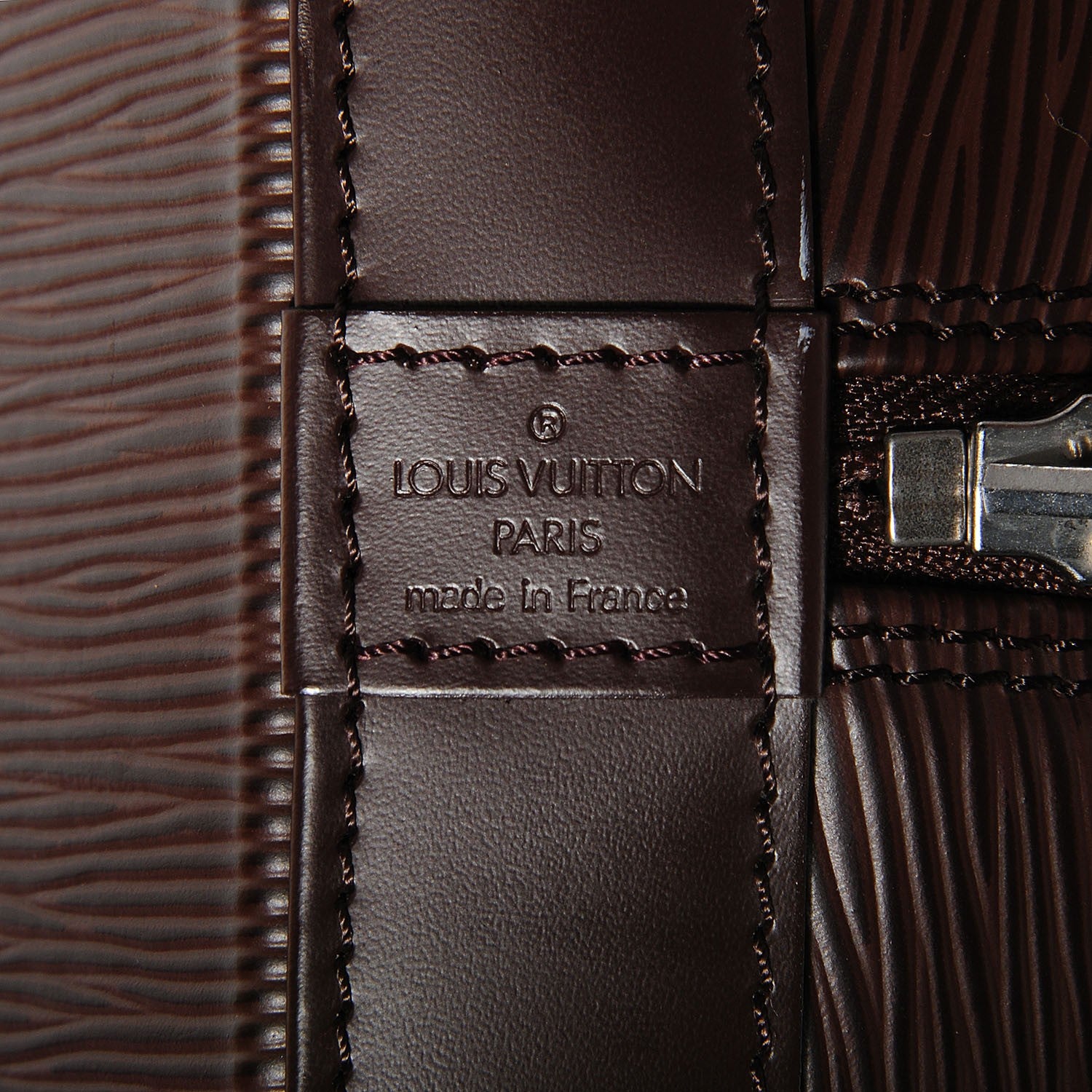 Louis Vuitton Epi Alma PM Moka 7 of 7