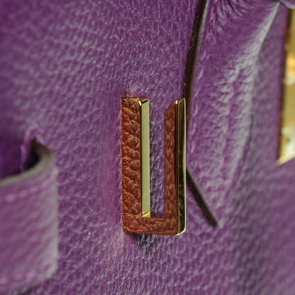 Hermes Togo Birkin 30 Anemone 16 of 22