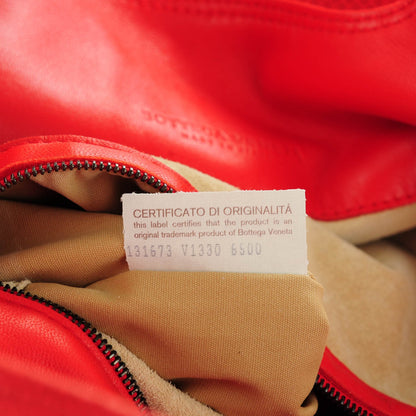 Bottega Veneta Nappa Intrecciato Perforated Regent Tote Rosso 8 of 8