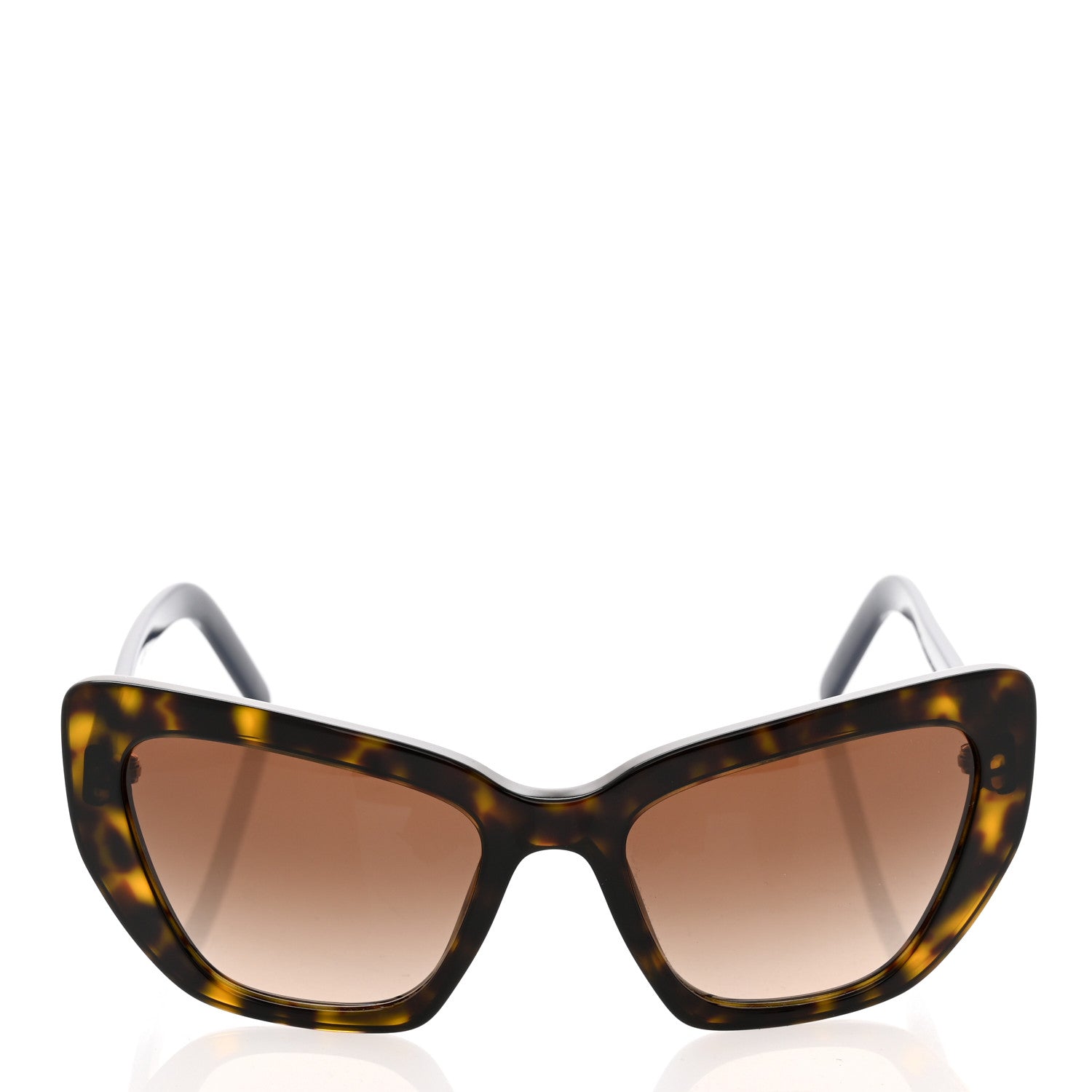 Prada Cat Eye Sunglasses SPR 08V Tortoise 2 of 8
