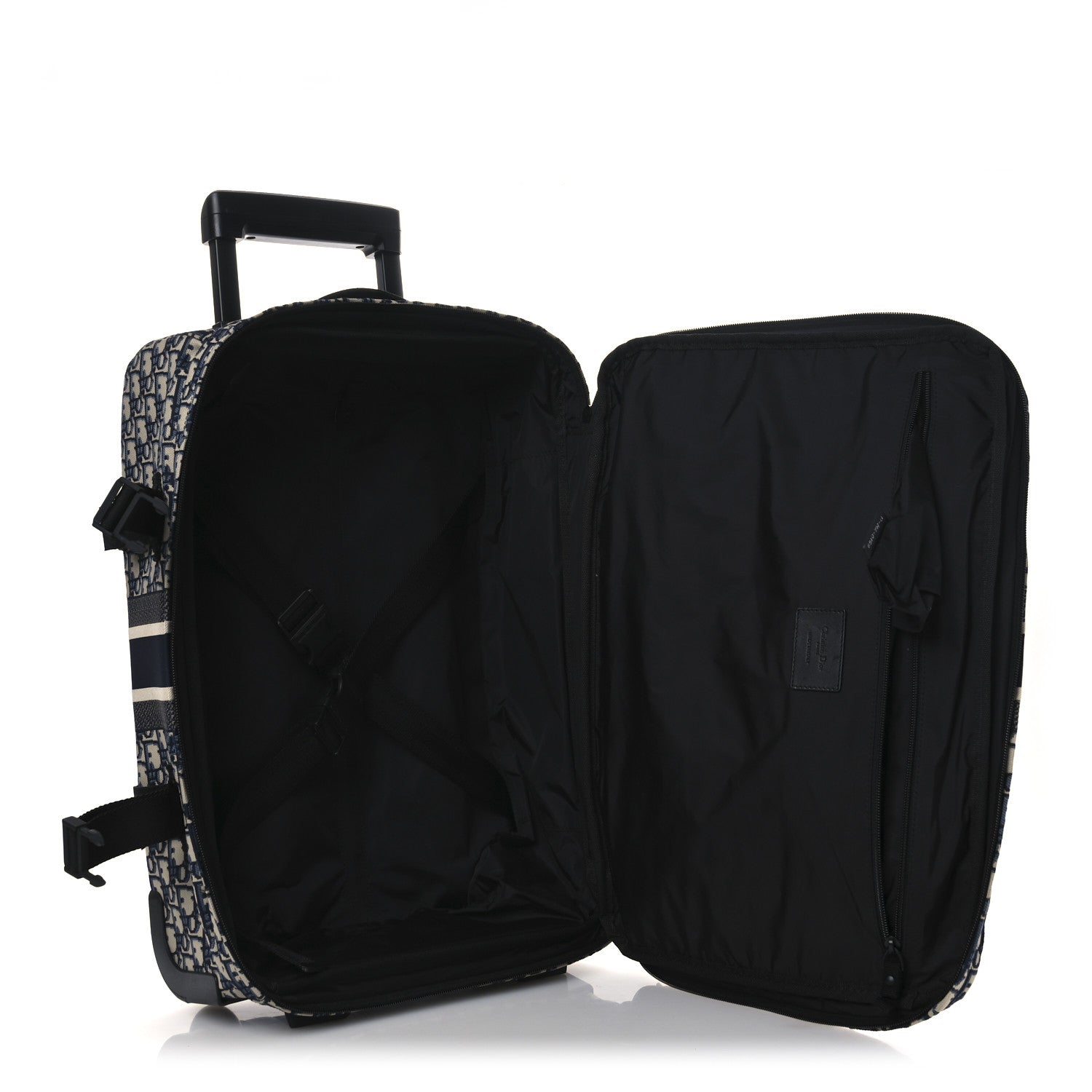 Christian Dior Oblique Small Diortravel Suitcase Blue 4 of 11