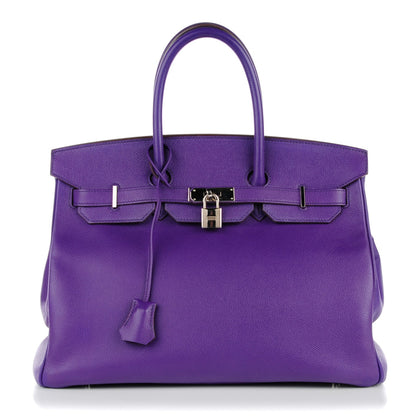 Hermes Epsom Birkin 35 Crocus 1 of 24