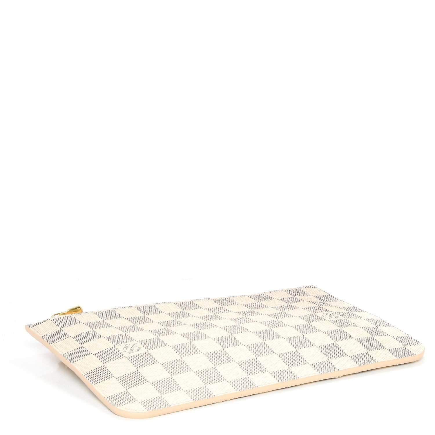 Louis Vuitton Damier Azur Neverfull MM GM Pochette Rose Ballerine 4 of 6