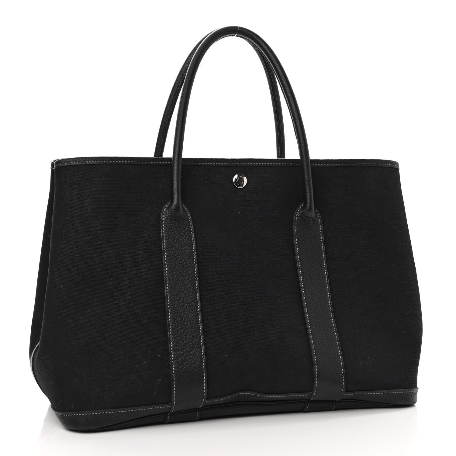 Hermes Toile Negonda Garden Party Tote 36 MM Black 3 of 10