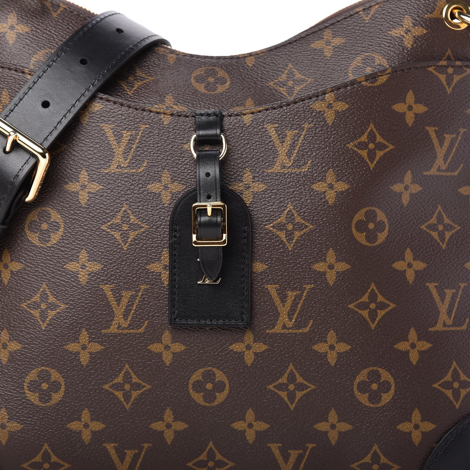 Louis Vuitton Monogram Odeon MM Black 10 of 11