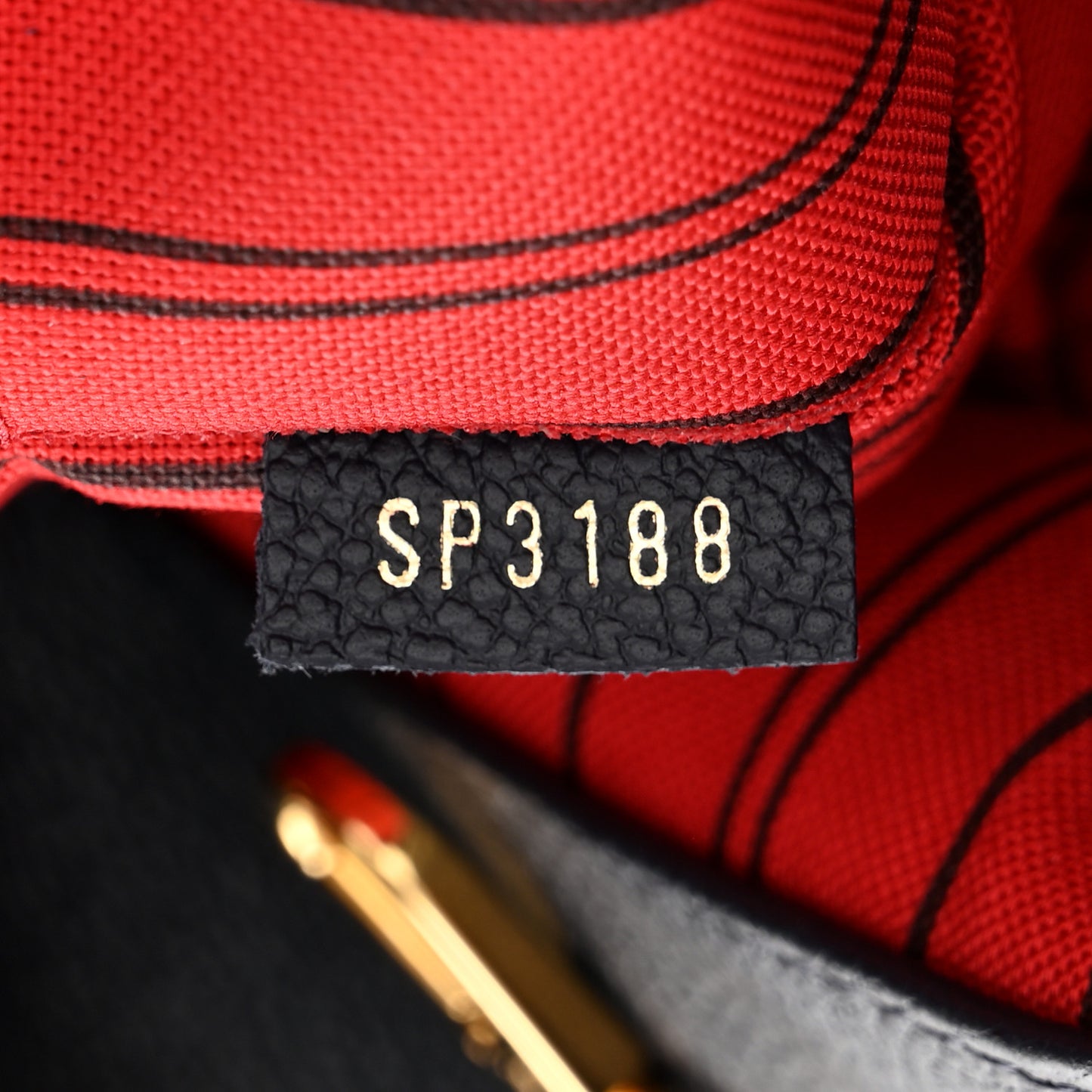 Empreinte Montaigne GM Marine Rouge