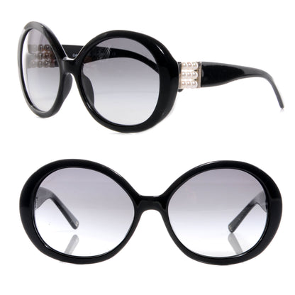 Chanel Perle Pearl Sunglasses 5159-H Black 1 of 4